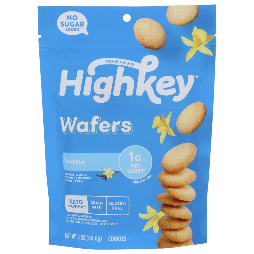 Gluten-Free Vanilla Wafers Cookies - 2 oz