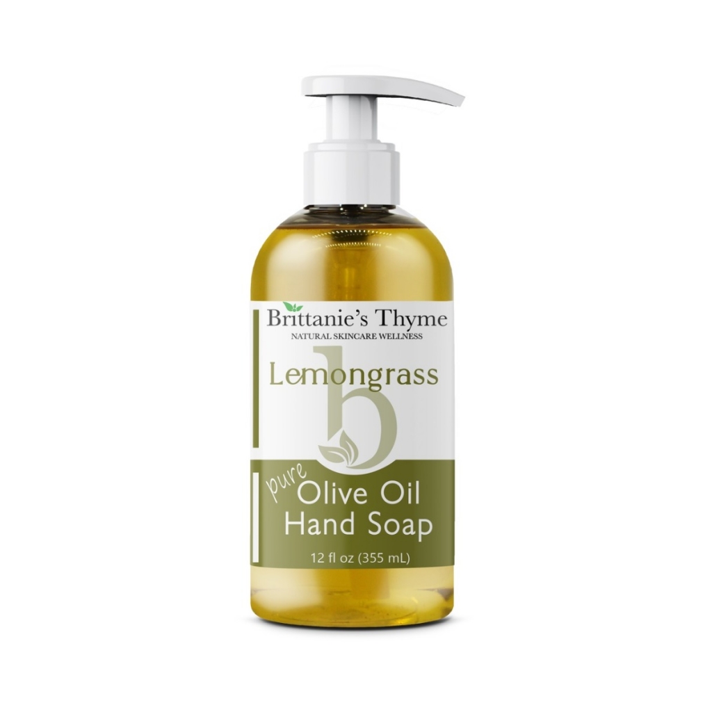 Lemongrass Olive Oil Hand Soap, 12 oz