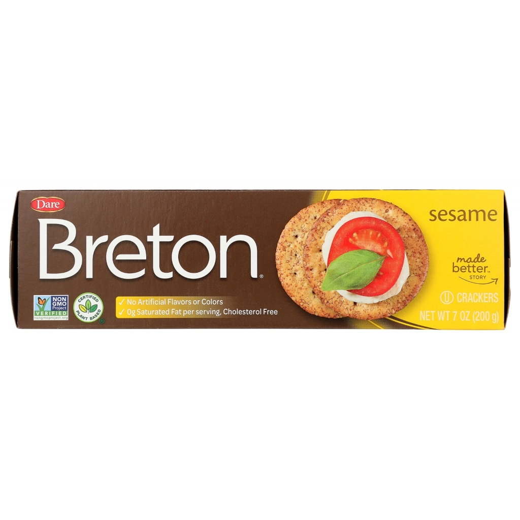 Breton Sesame Crackers - 7 OZ