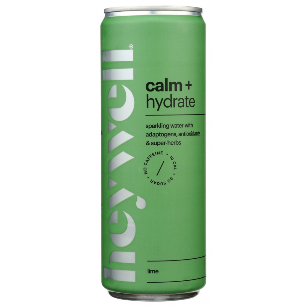 Calm Hydrate Sparkling Lime Water with Antioxidants