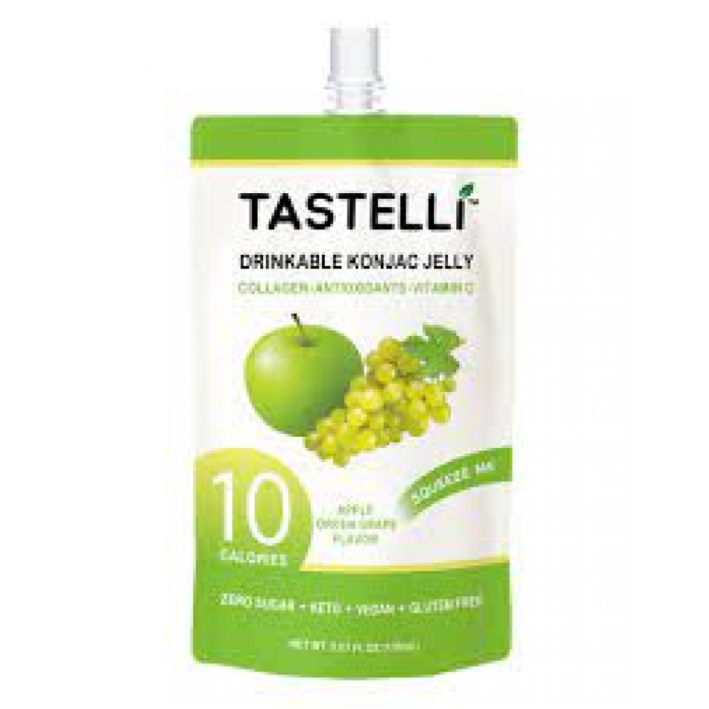 Tastelli Jelly Apple Green Grape - 5.07 fl oz