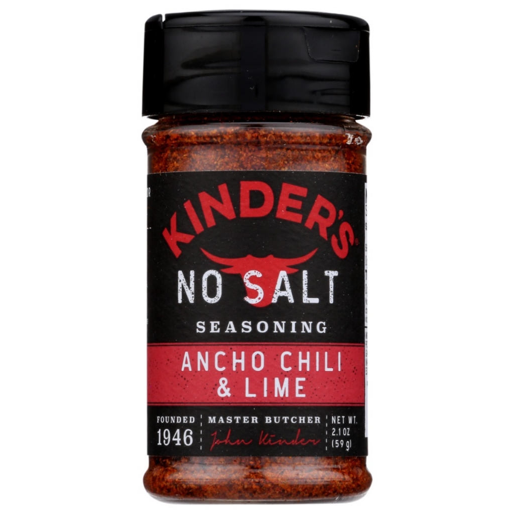 No Salt Ancho Chili & Lime Seasoning, 2.1 oz