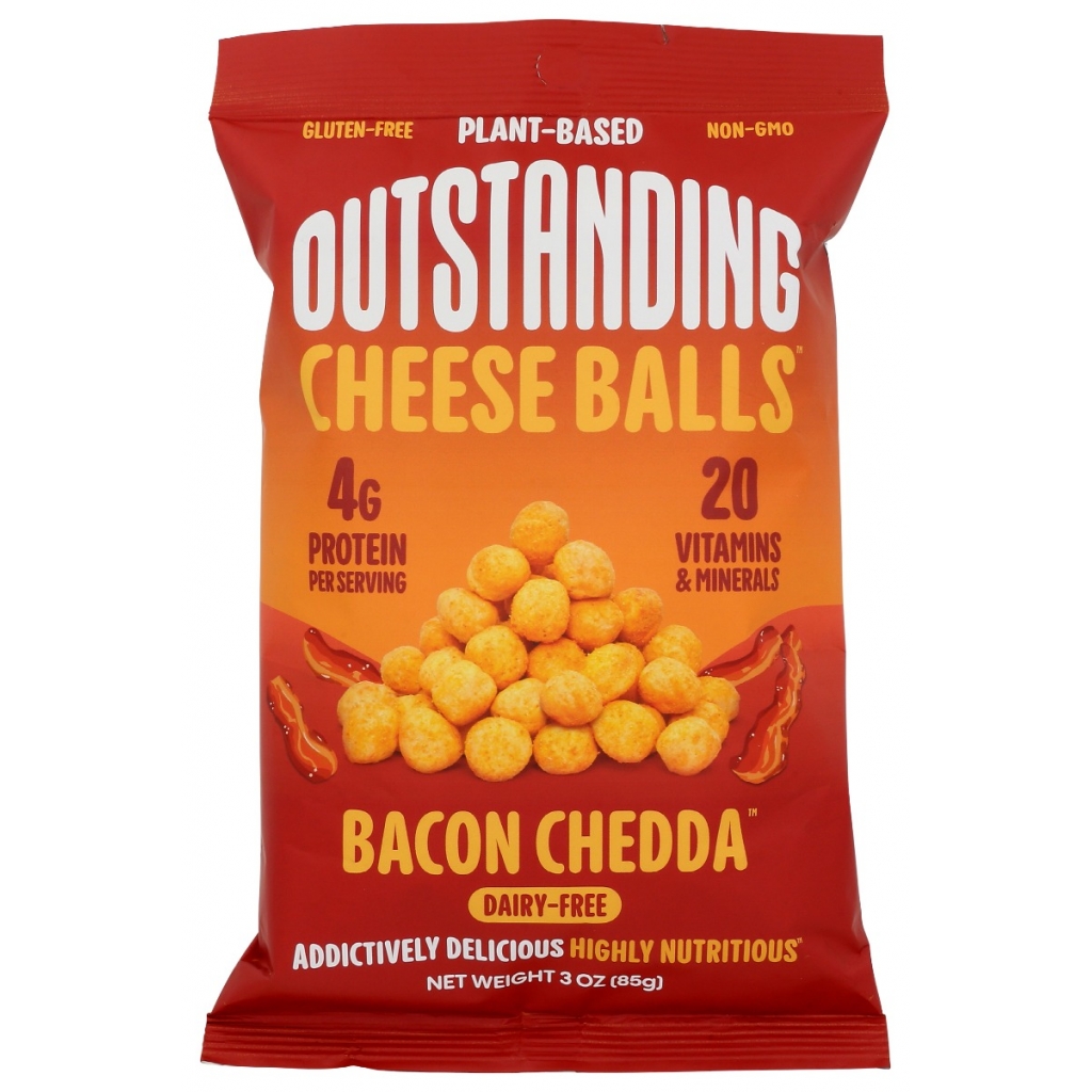 Dairy-Free Bacon Chedda Cheese Balls, 3 oz