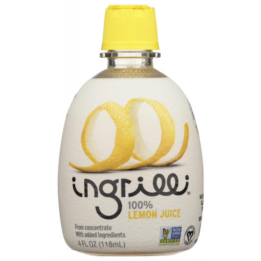 100 Percent Lemon Juice - 4 fl oz