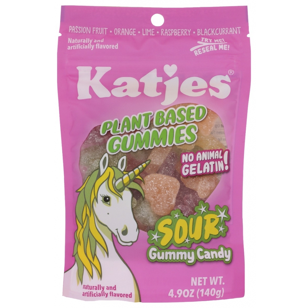 Plant-Based Sour Gummies - 4.9 oz