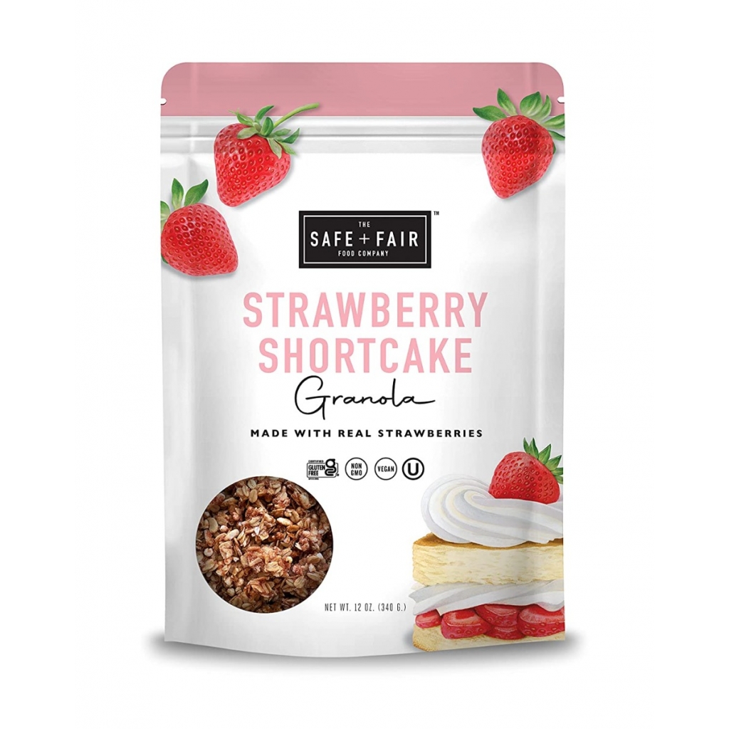 Sweet Strawberry Shortcake Granola, 12 OZ