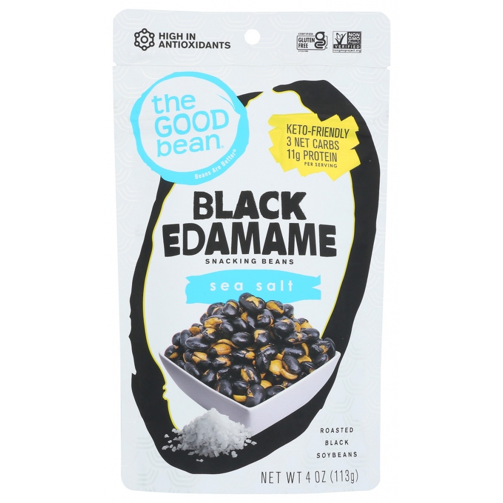 Sea Salt Black Edamame Snack - 4 oz.