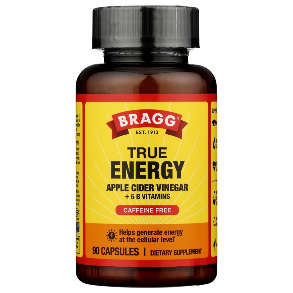 True Energy Apple Cider Vinegar Capsules, 90 ct