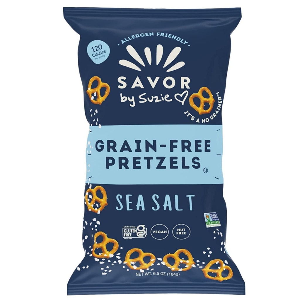 Grain-Free Sea Salt Twist Pretzels, 6.5 Oz