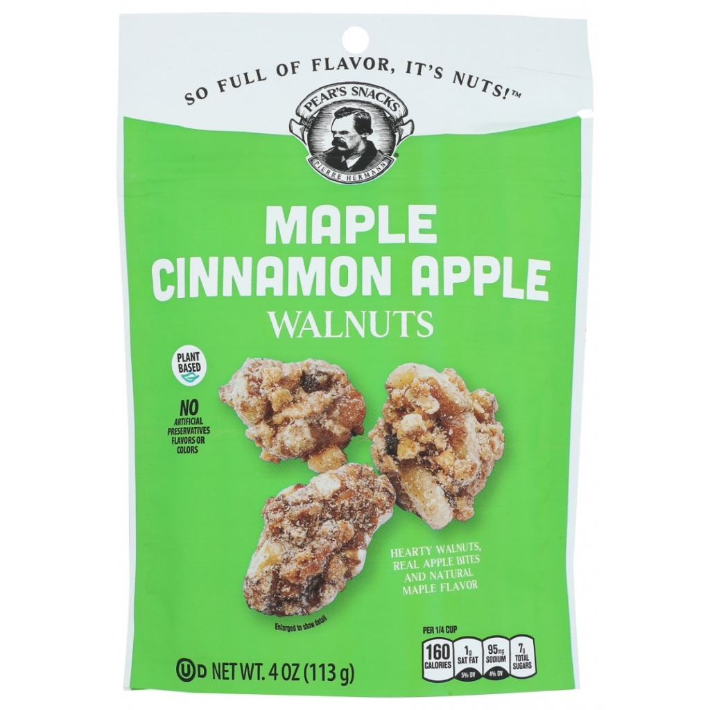 Heart-Healthy Walnuts with Maple and Apple Flavor