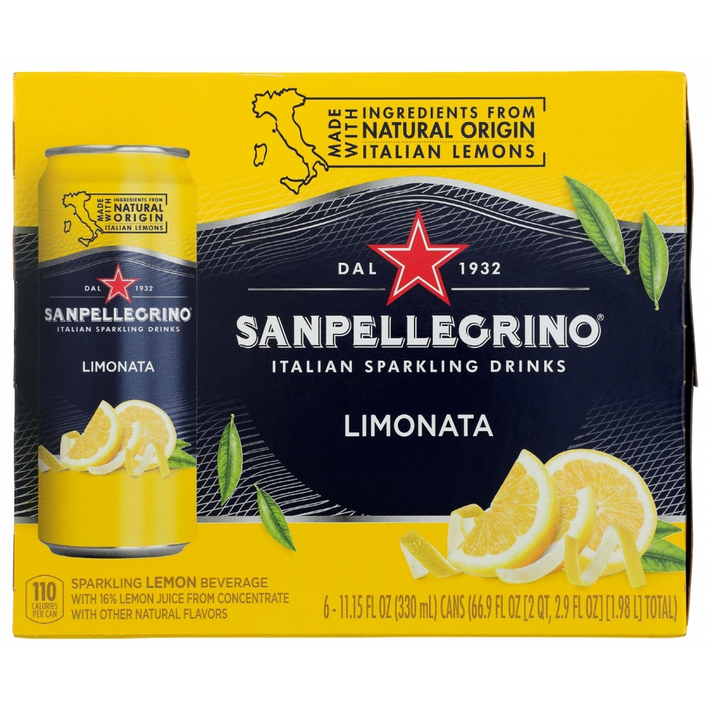 Limonata Italian Sparkling Drink - 6 Count, 66.9 fl oz