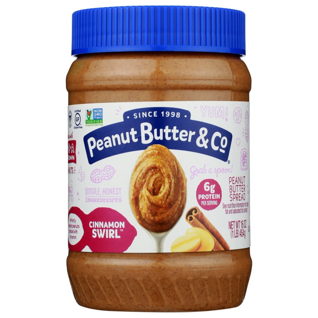 Cinnamon Swirl Peanut Butter Spread