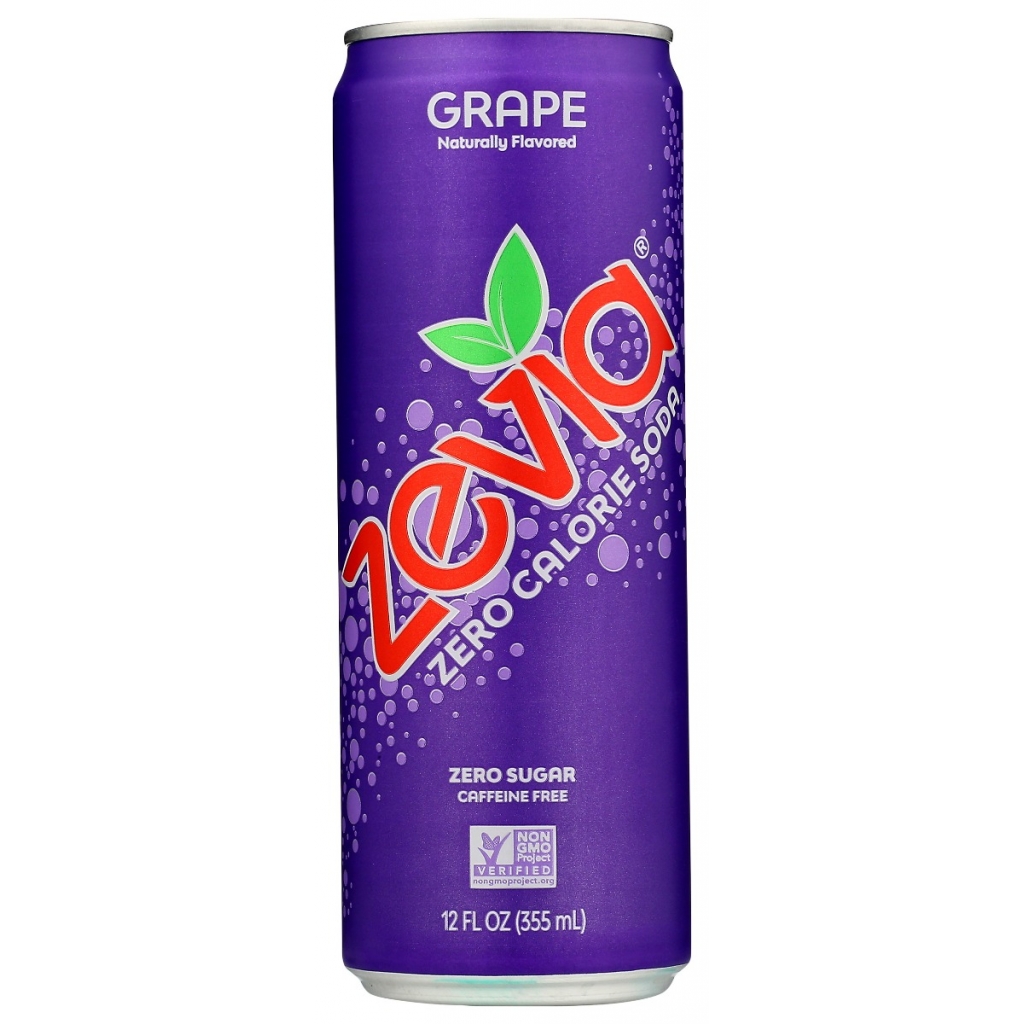 Zevia Zero-Calorie Grape Soda