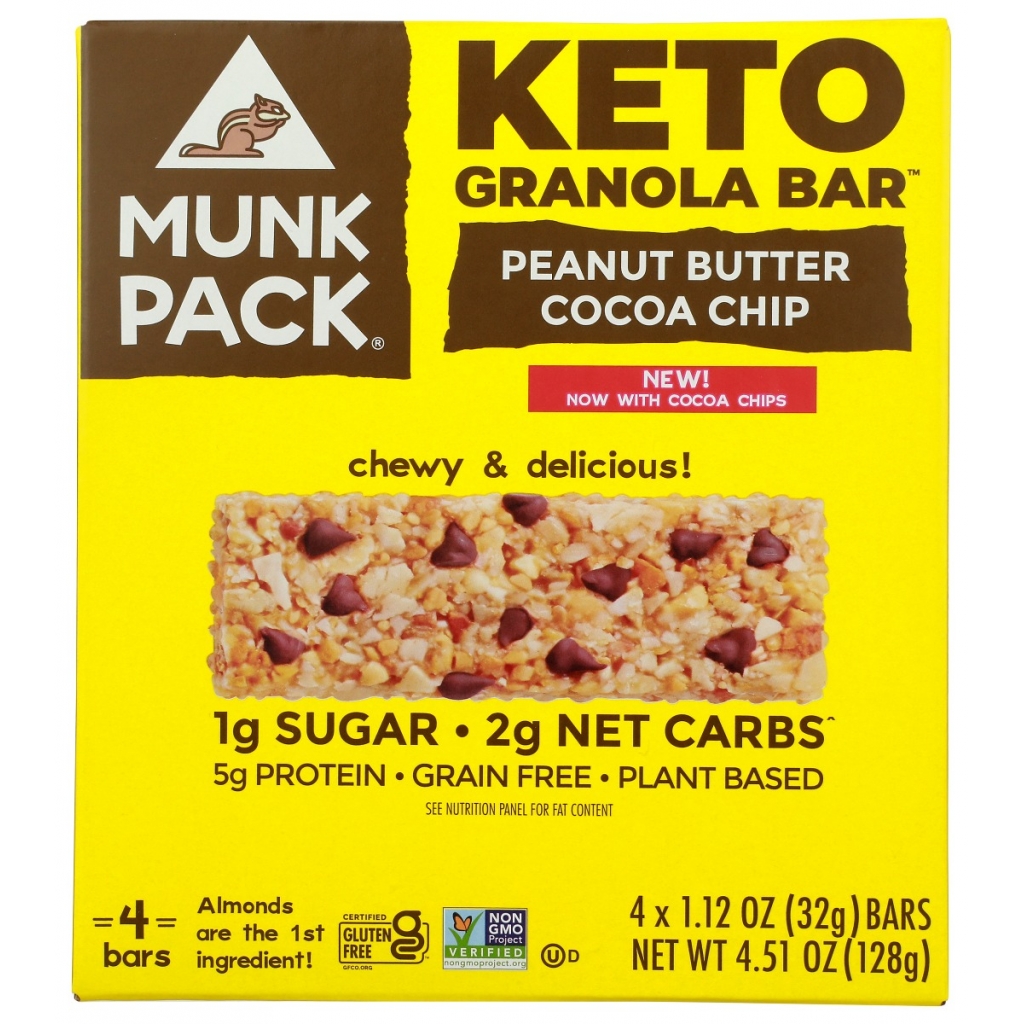 Peanut Butter Chocolate Chip Granola Bar (4 Pack)