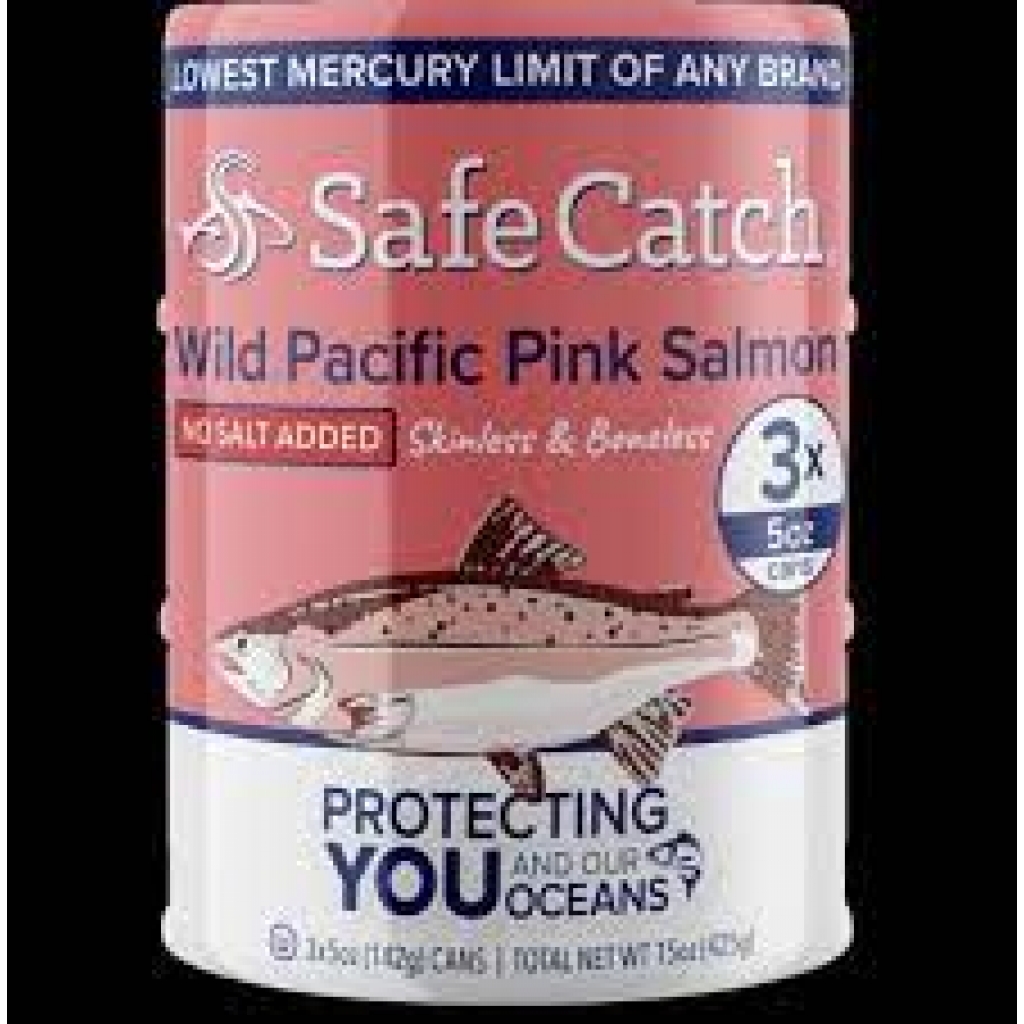 Wild Pink Salmon Pack - 3 Cans, 15 oz