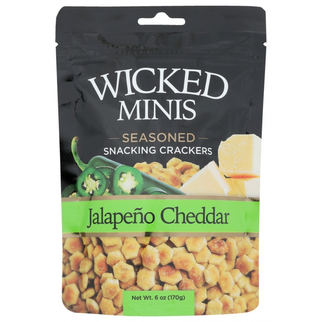 Jalapeño Cheddar Flavor Crackers - 6 oz