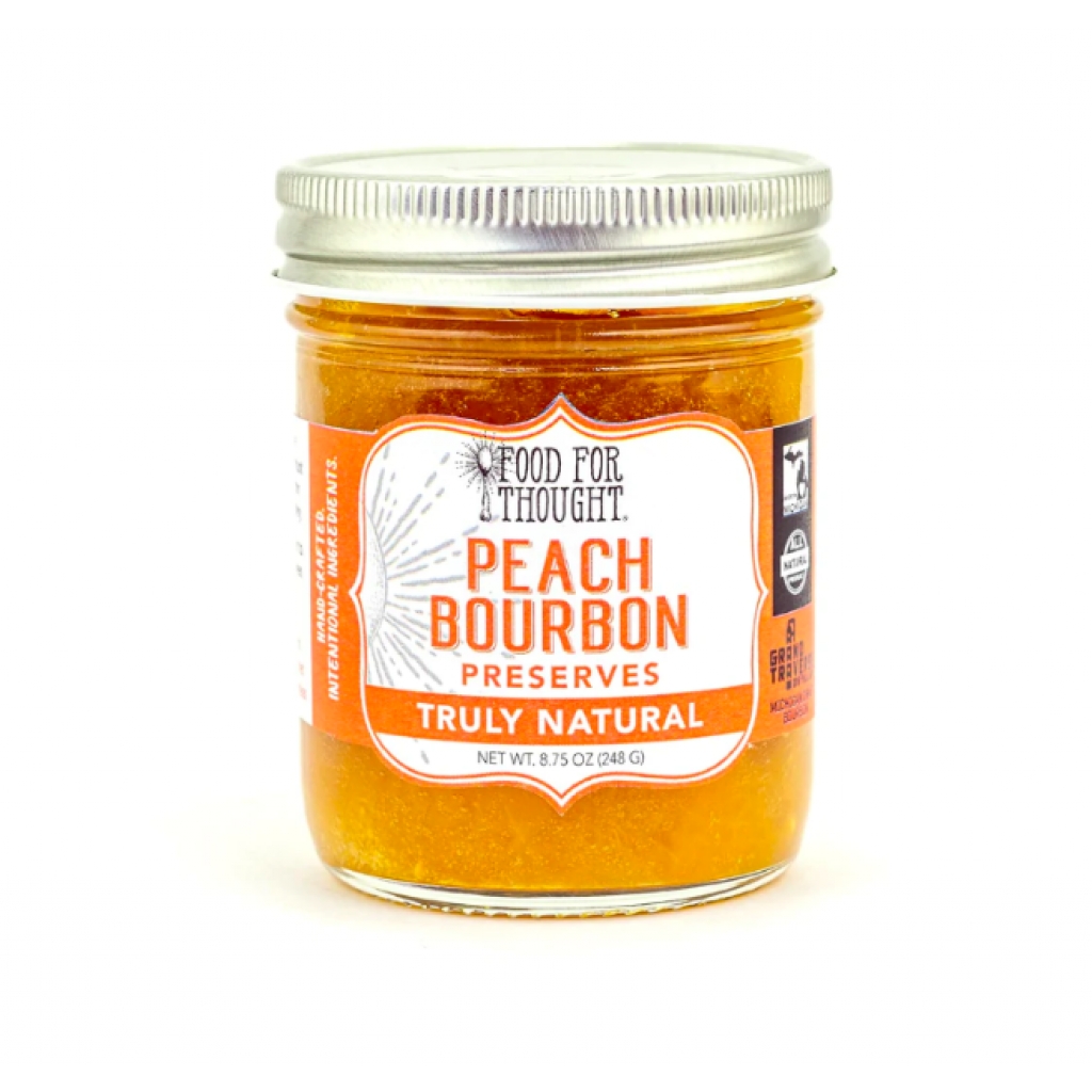 Peach Bourbon Preserves