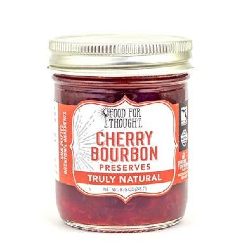 Truly Natural Cherry Bourbon Preserves - 8.75 oz