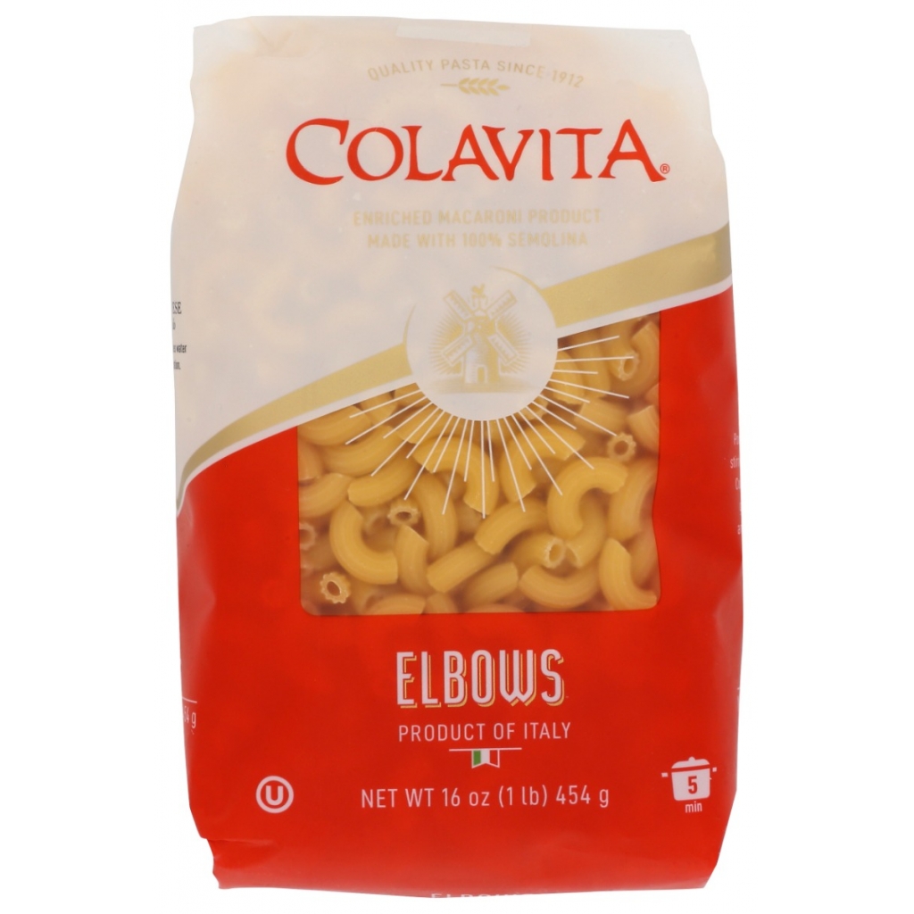 Authentic Elbow Pasta - 1 lb