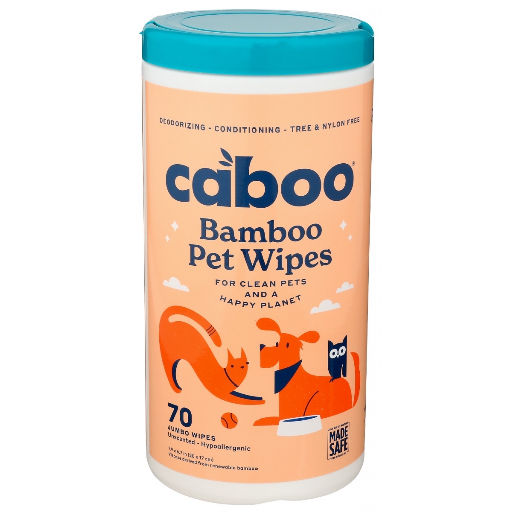 Tree-Free Bamboo Pet Wipes - 70 ct