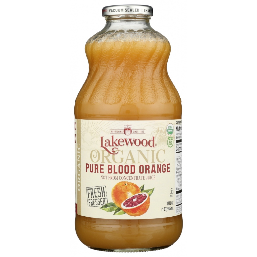 Organic Pure Blood Orange Juice