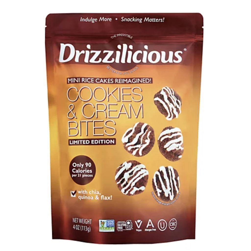 Mini Brown Rice Cake Cookies & Cream - 4 oz