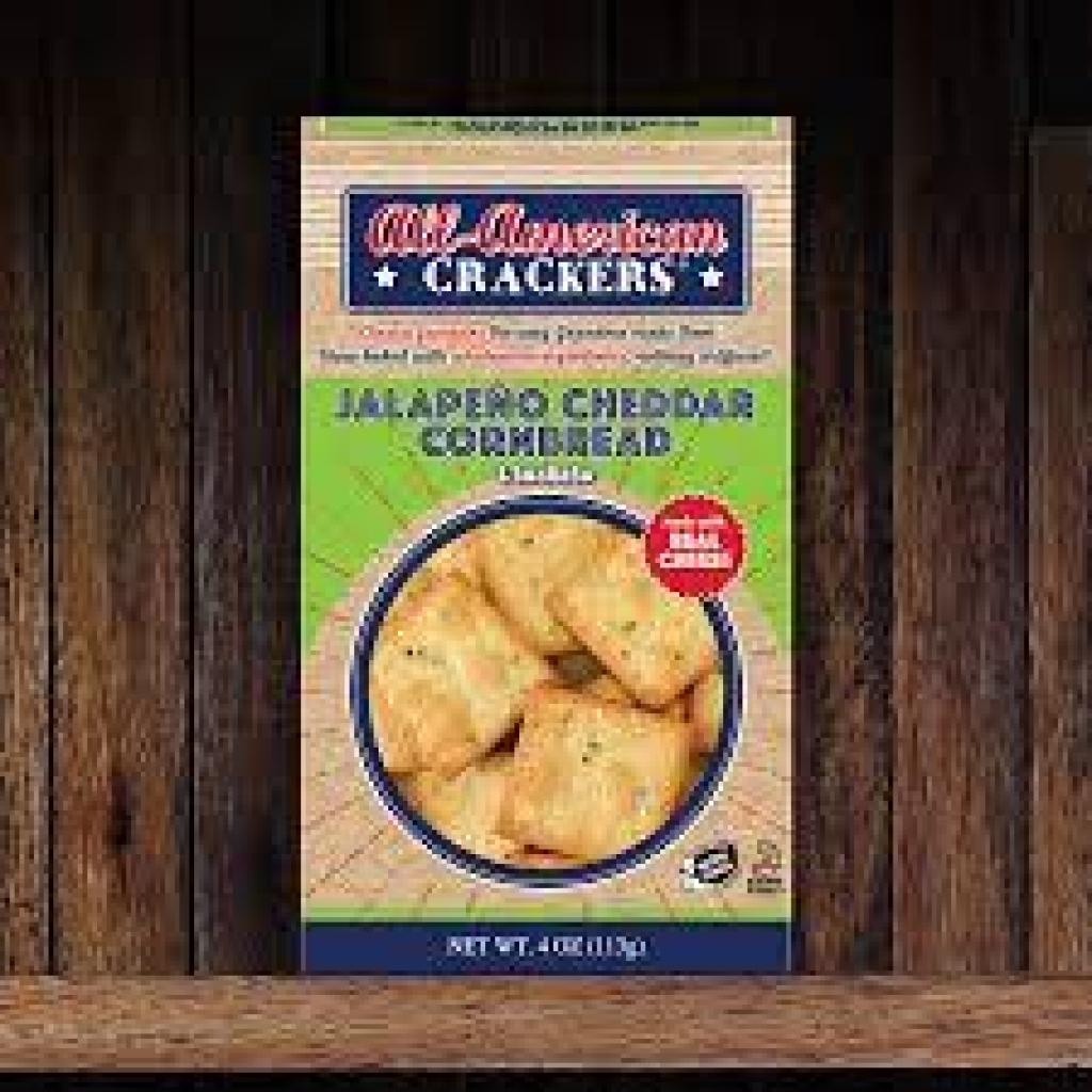 Jalapeno Cheddar Cornbread Crackers - 4 oz