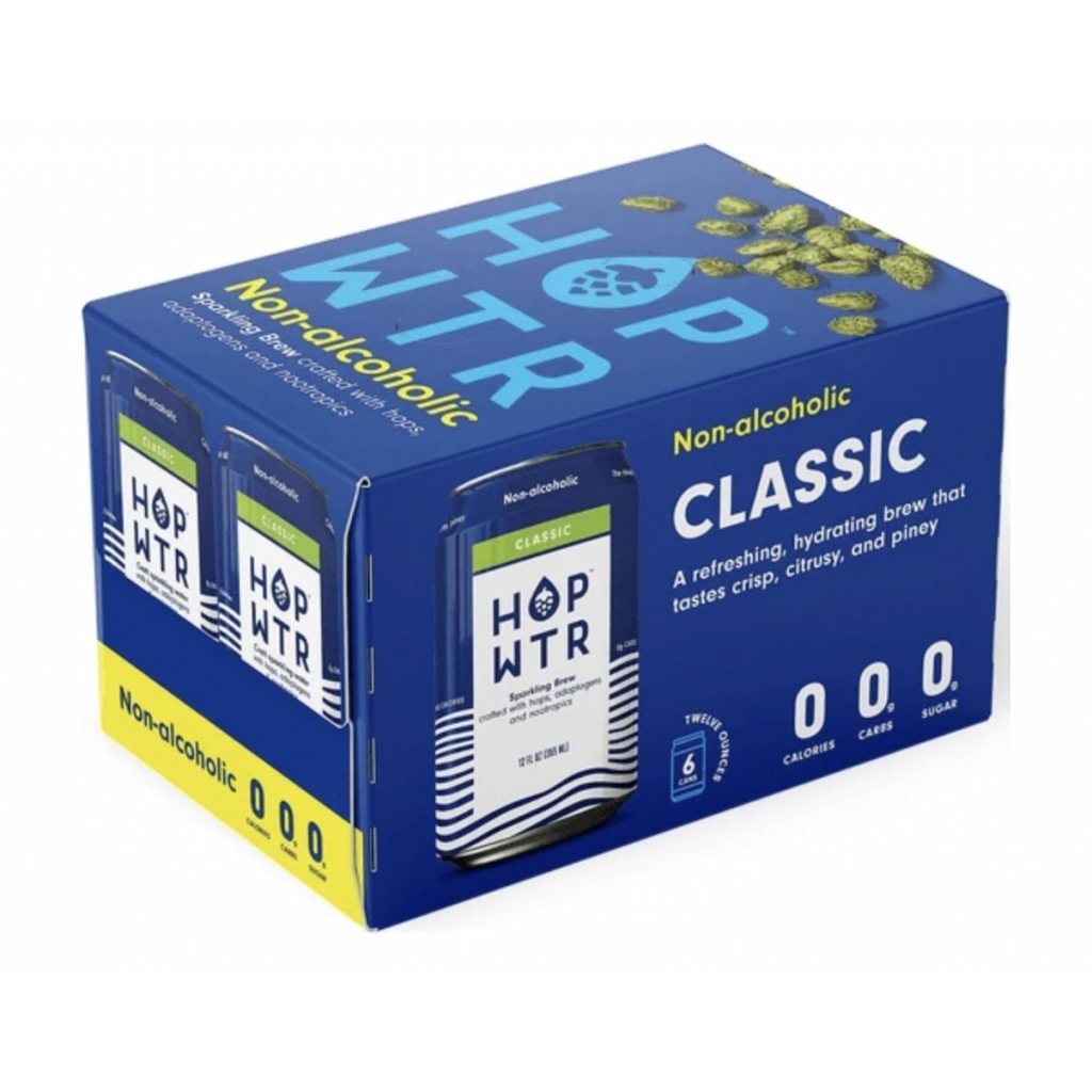 Classic HOP WTR - Calorie-Free Refreshing Drink, 72 fo