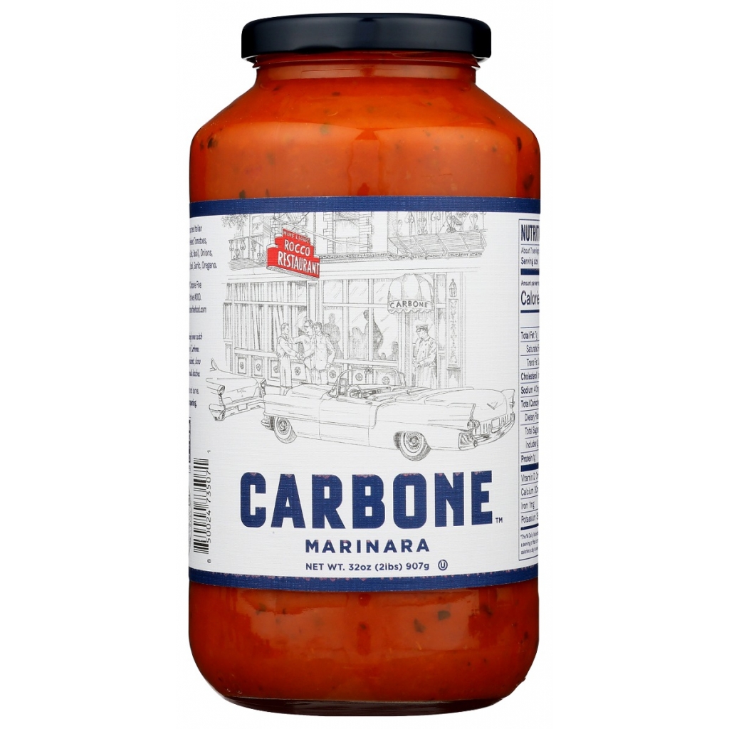 Authentic Marinara Sauce - Carbone Kitchen Style, 32 oz