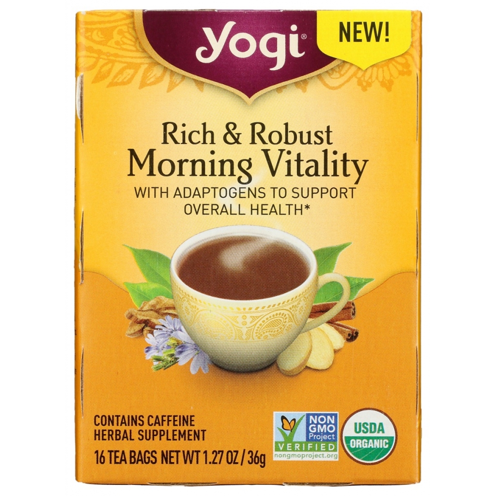 Morning Vitality Organic Tea, 16 Bags