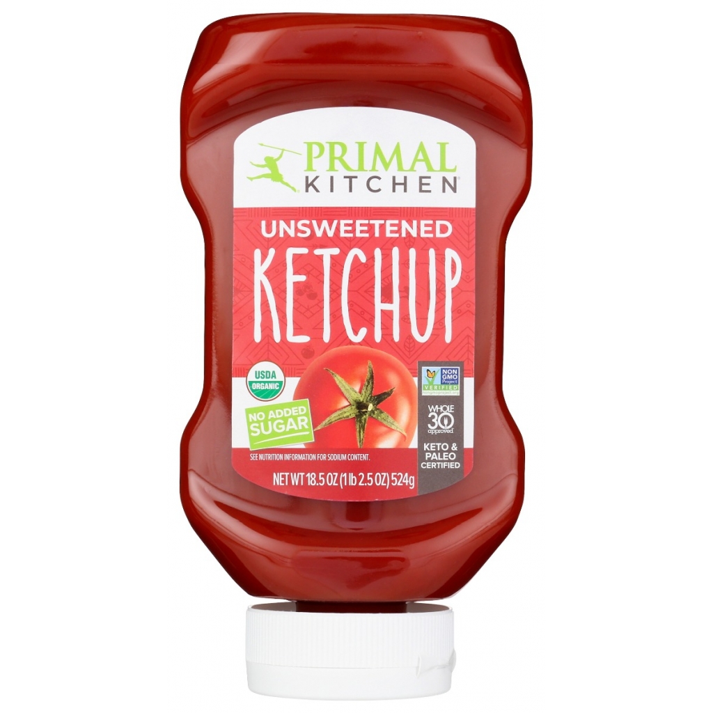 Unsweetened Organic Ketchup, 18.5 oz