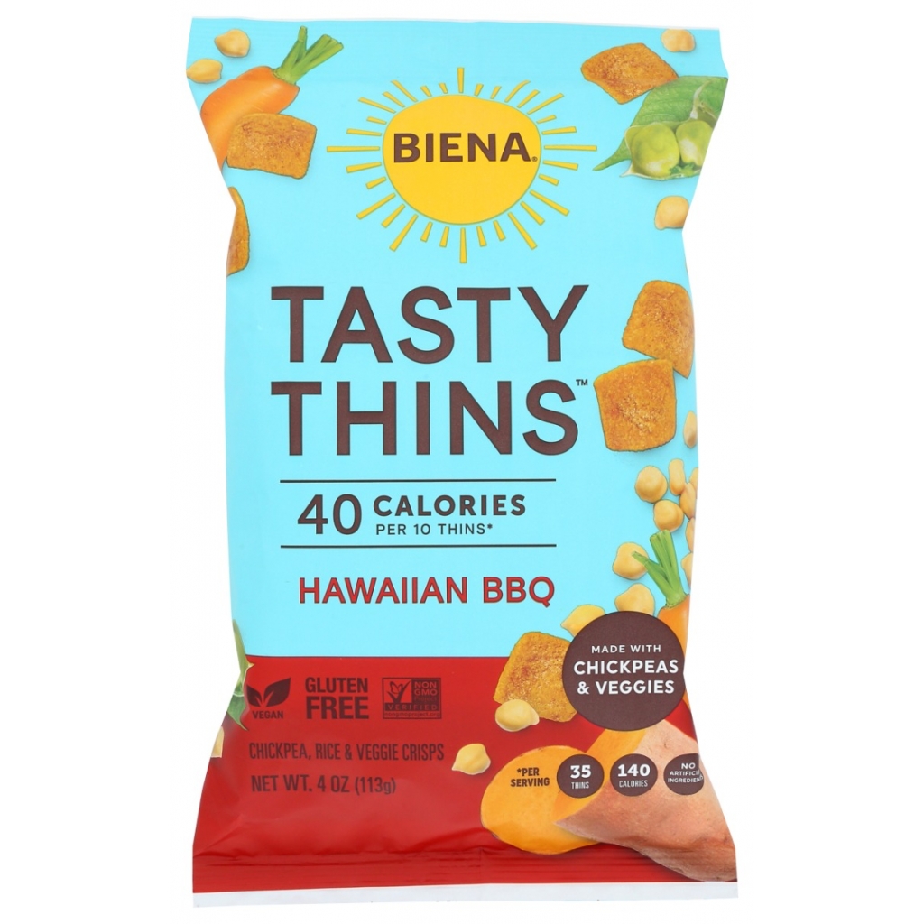 Tasty Thins BBQ Crisps - 4 oz