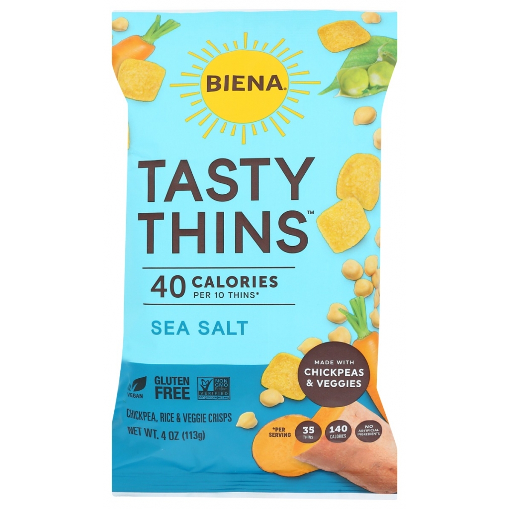 Sea Salt Tasty Thins Crisps - 4 oz