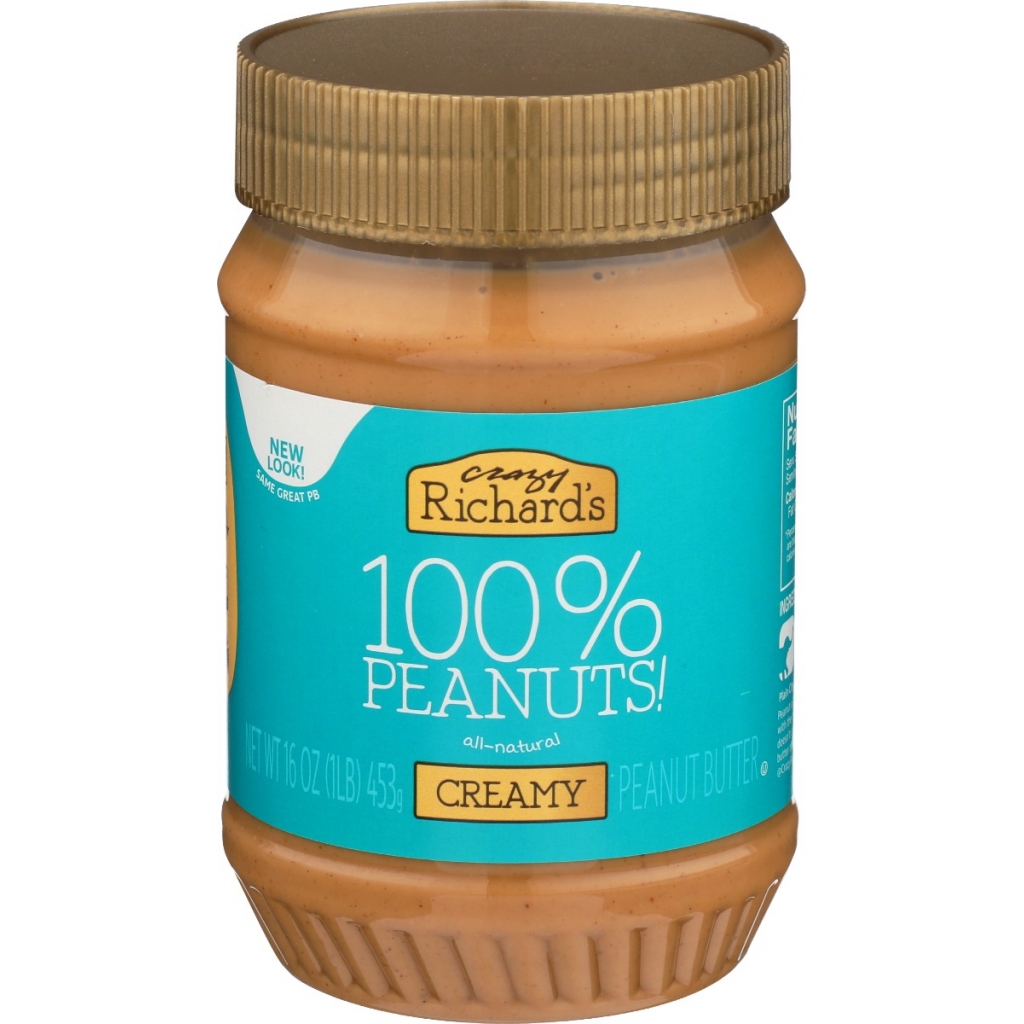 Creamy Natural Peanut Butter - 16 oz