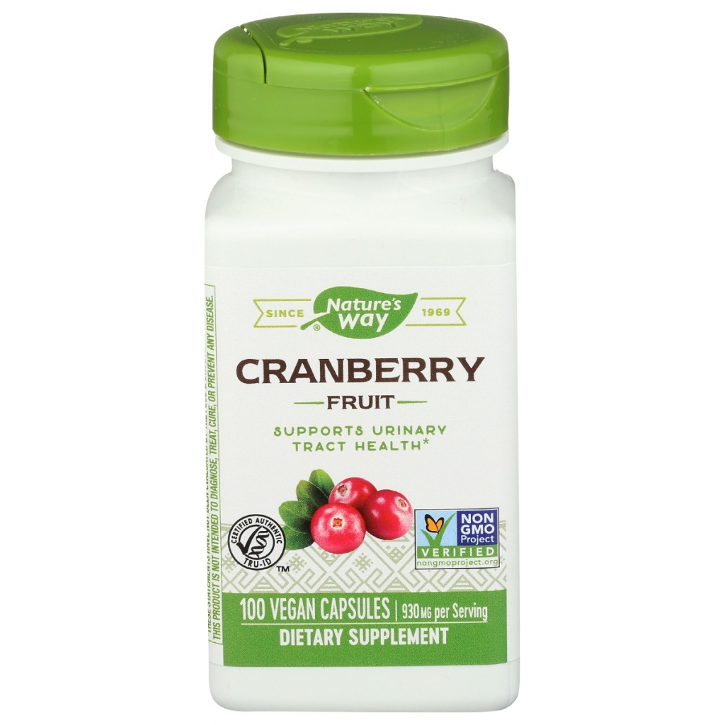 Nature’s Way Cranberry Fruit Capsules - 100 Count