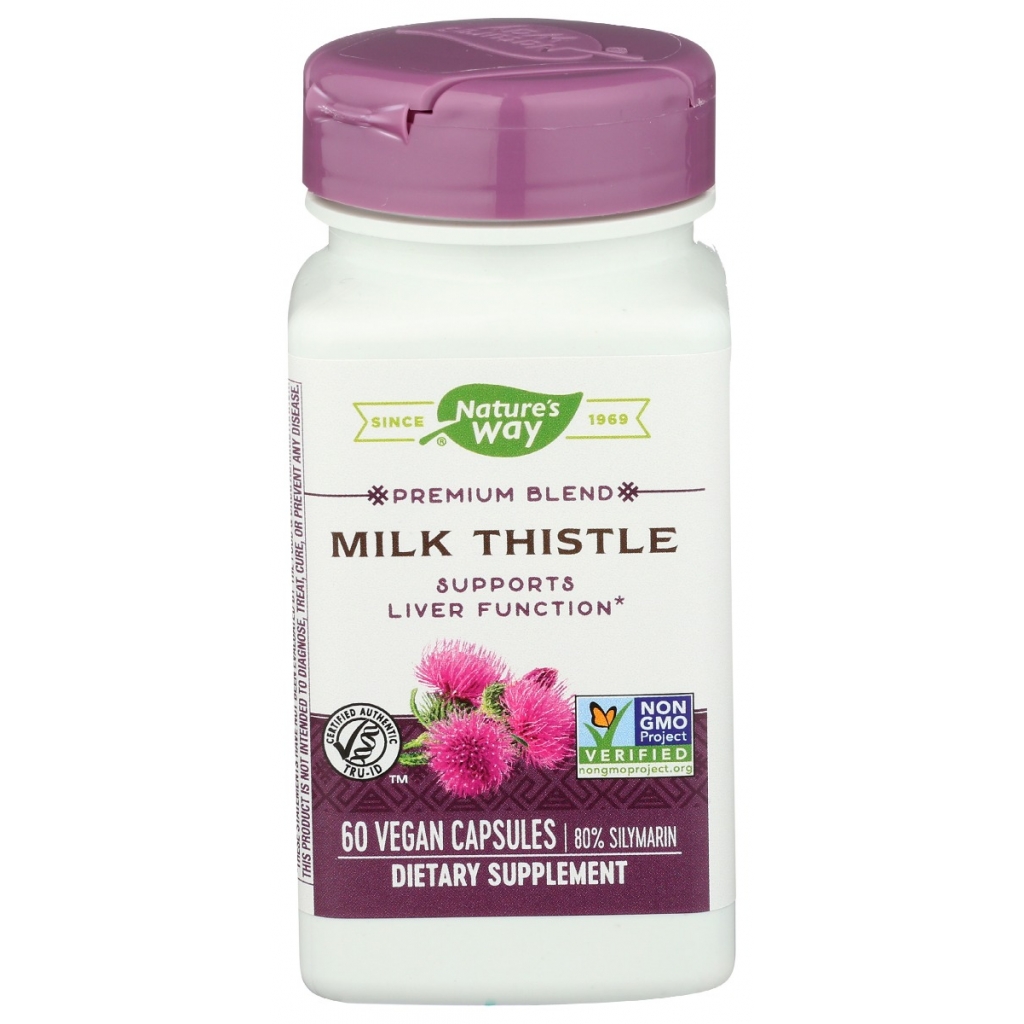 Milk Thistle 60 Capsules - Liver Support Formula