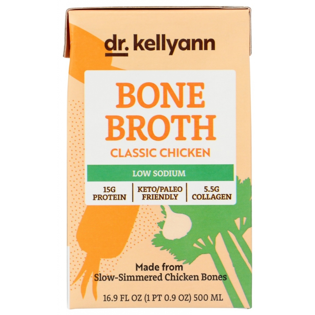 Low Sodium Chicken Bone Broth, 16.9 fl oz