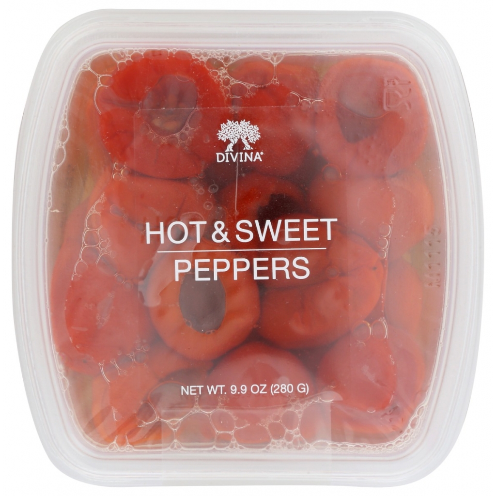 Greek Hot and Sweet Peppers - 9.9 oz