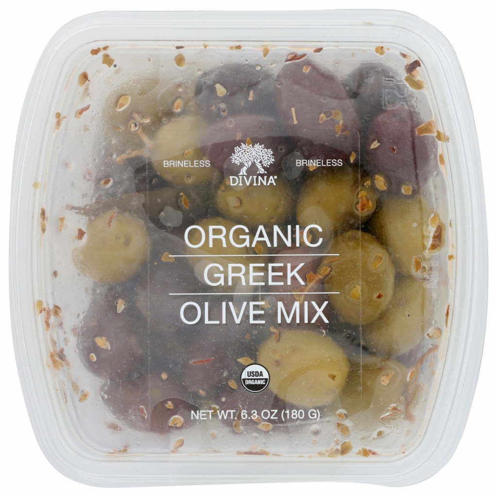 Greek Organic Olive Mix, 6.3 oz