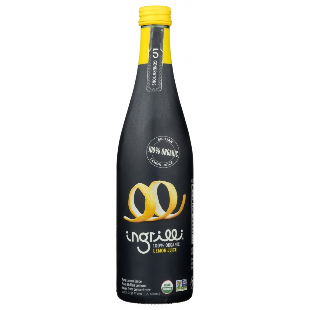 100% Organic Lemon Juice, 16.9 fl oz