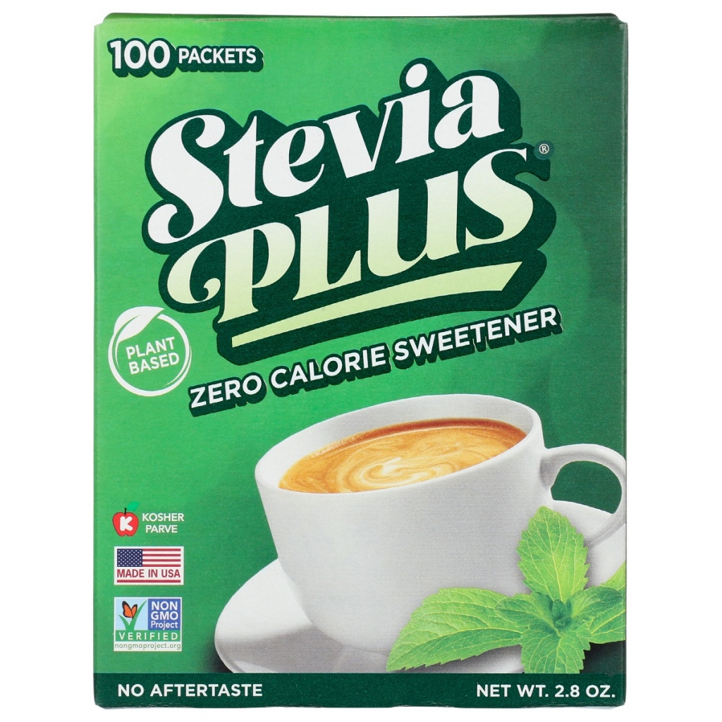 Natural Zero-Calorie Sweetener - Stevia Plus