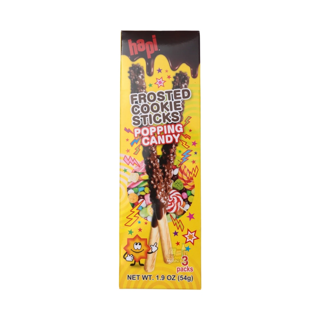 Frosted Cookie Sticks with Popping Candy, 1.9 oz