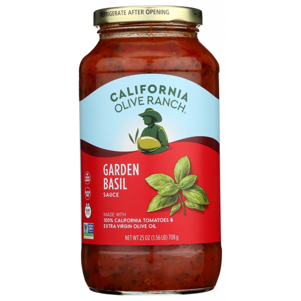 Sauce Pasta Garden Basil - 25 oz