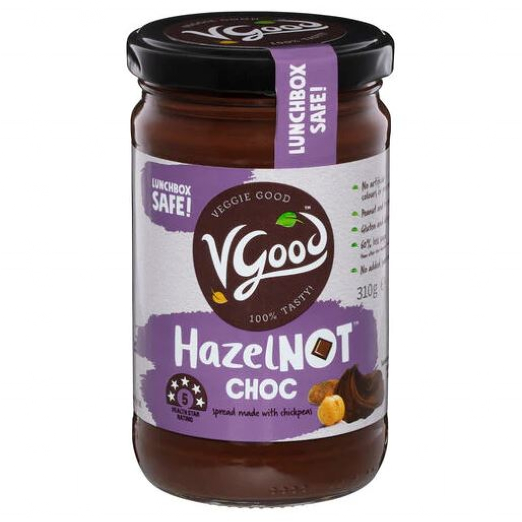 Hazelnot Chocolate Chickpea Butter Spread