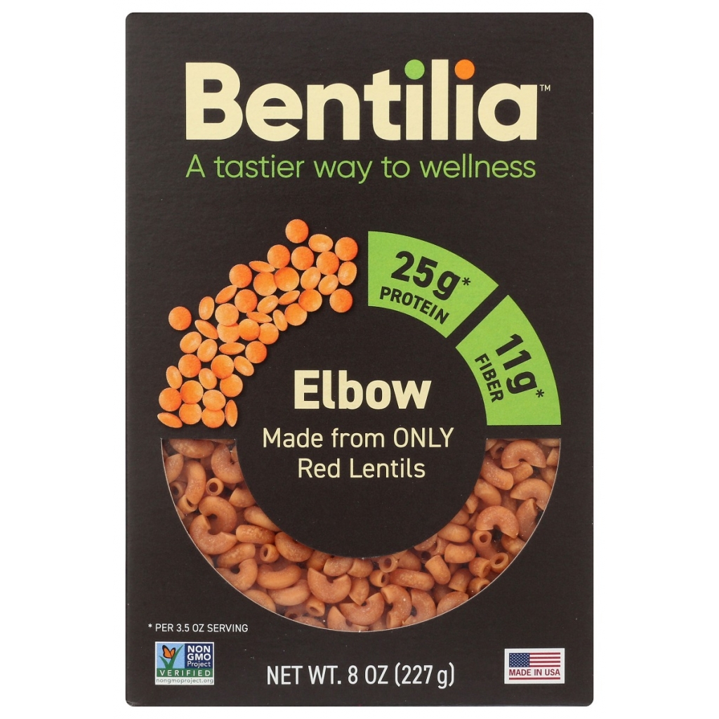 Classic Red Lentil Elbow Pasta - 8 oz