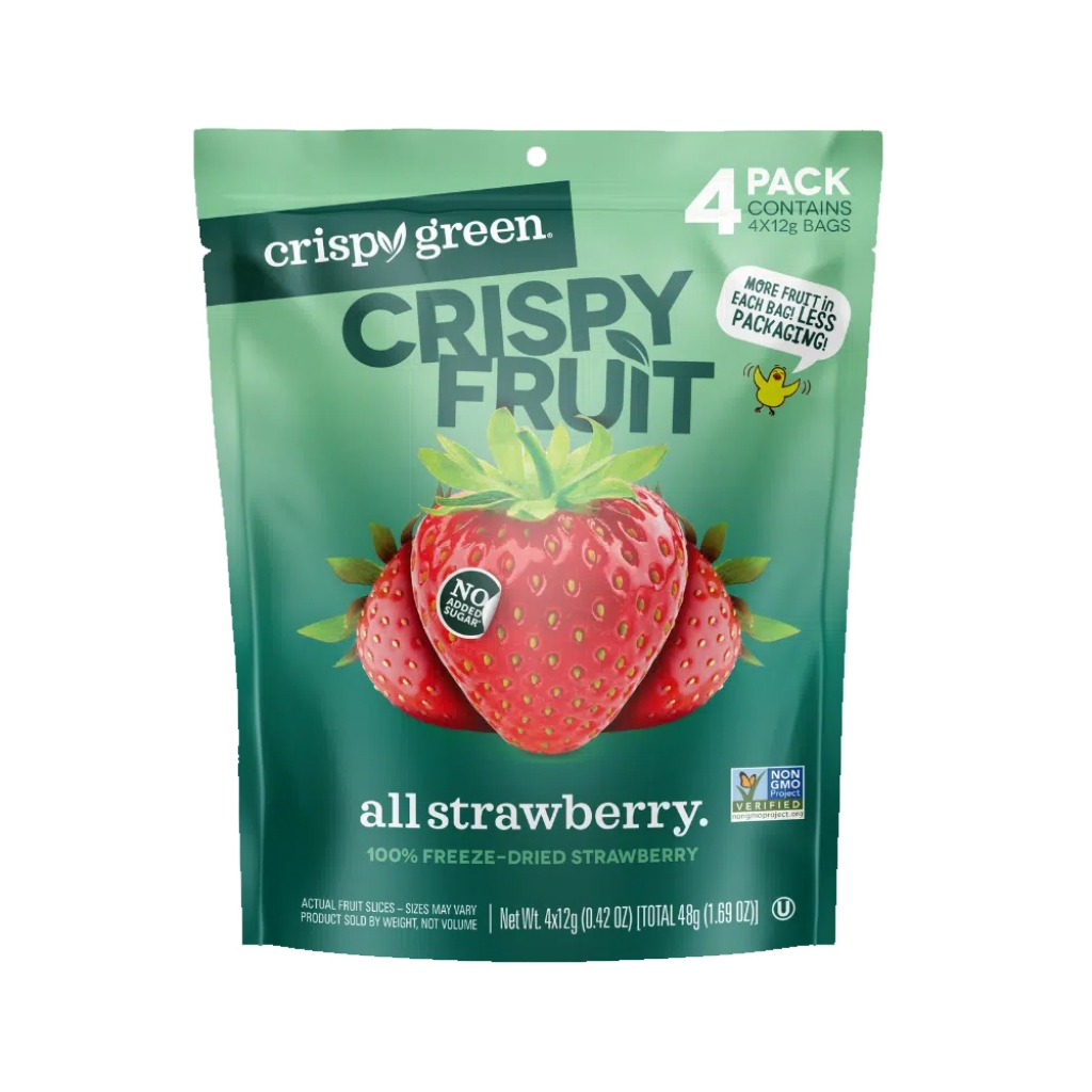 Crispy Green Freeze-Dried Strawberry Bites, 1.69 Oz