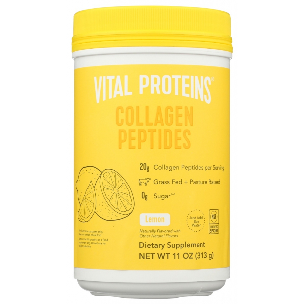 Lemon Flavored Collagen Peptides, 11 oz