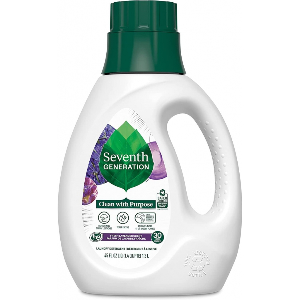 Seventh Generation Fresh Lavender Scent Laundry Detergent