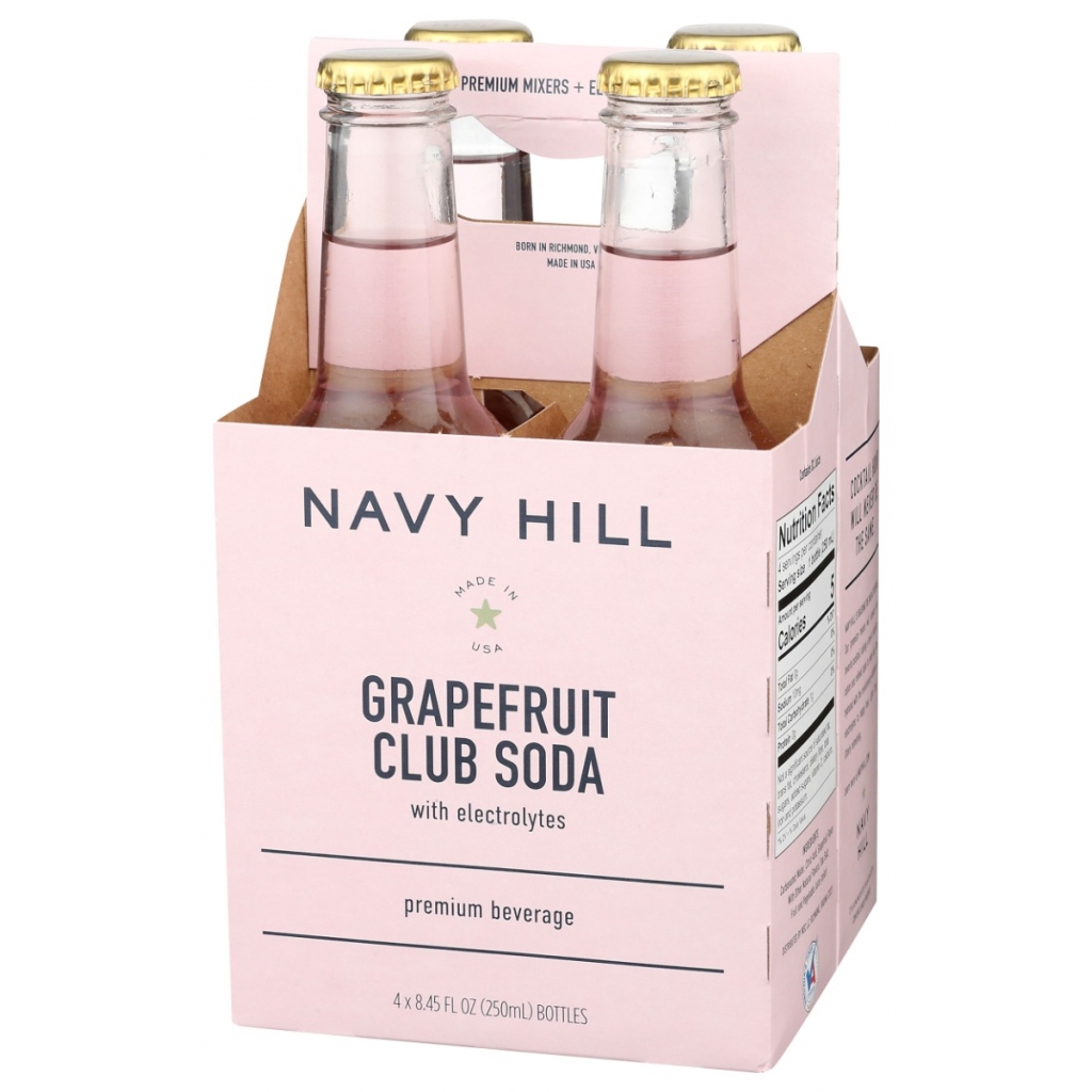 Grapefruit Club Soda Pack - 4 x 33.8 fl oz