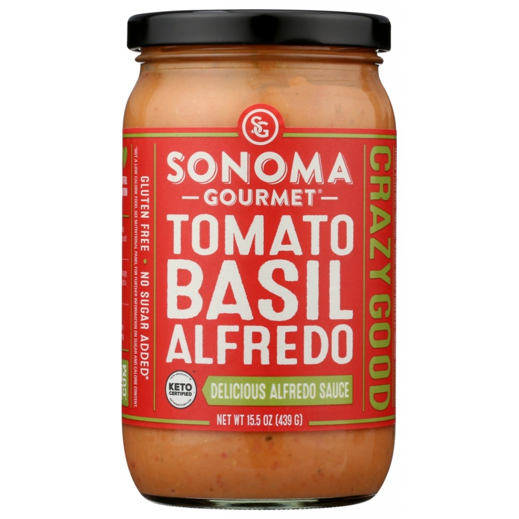 Tomato Basil Alfredo Sauce - 15.5 oz